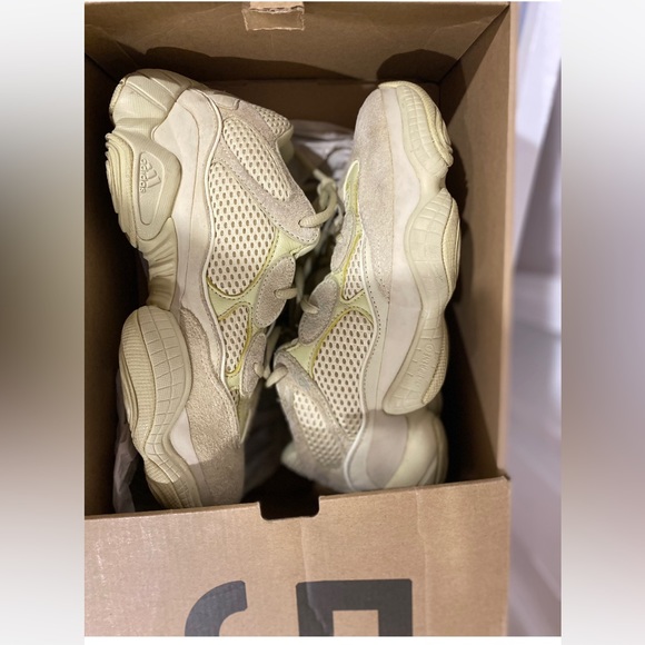 2017 Yeezy 500 \'Super Moon Yellow\' Adidas Men Size 6/Women Size 7 main image 4